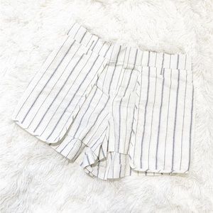 NWOT Zara stripe shorts